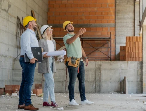 Construction project management and trade coordination for building works in Leicester