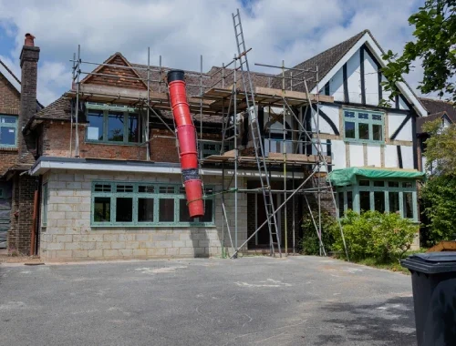 Home renovation and extension work in Leicester with interior upgrades and structural improvements